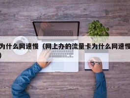 为什么网速慢（网上办的流量卡为什么网速慢）