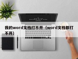 我的word文档打不开（word文档都打不开）