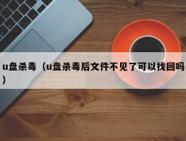 u盘杀毒（u盘杀毒后文件不见了可以找回吗）