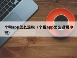 个税app怎么退税（个税app怎么退税申报）