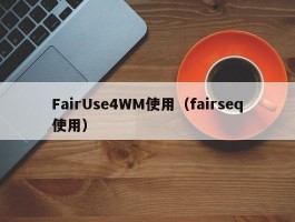 FairUse4WM使用（fairseq使用）