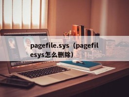 pagefile.sys（pagefilesys怎么删除）