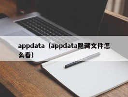 appdata（appdata隐藏文件怎么看）