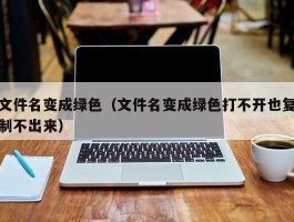 文件名变成绿色（文件名变成绿色打不开也复制不出来）