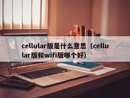 cellular版是什么意思（cellular版和wifi版哪个好）