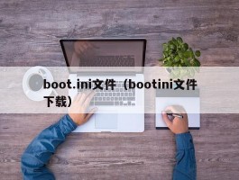 boot.ini文件（bootini文件下载）